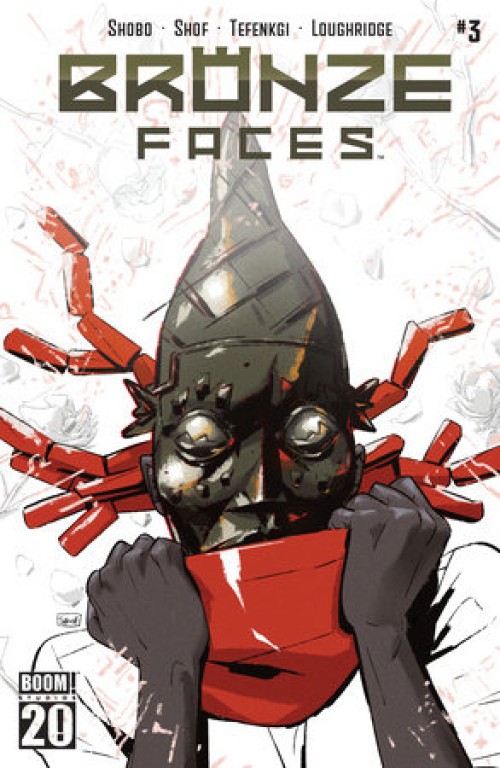 Bronze Faces #3 cover a