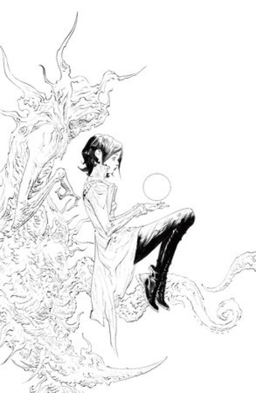 Minor Arcana #7 cover e lee boom 20th anniversary variant