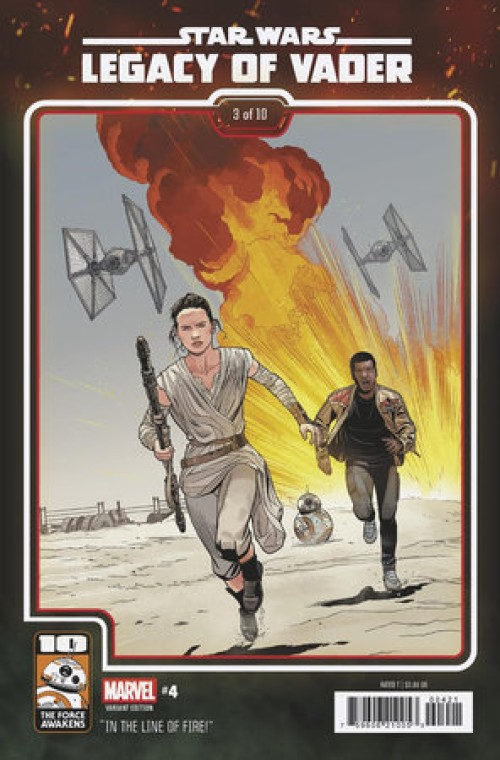 Star Wars Legacy Of Vader #4 (2025) sprouse force awakens 10th anniversary variant