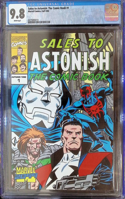 Sales To Astonish The Comic Book #1 CGC 9.8