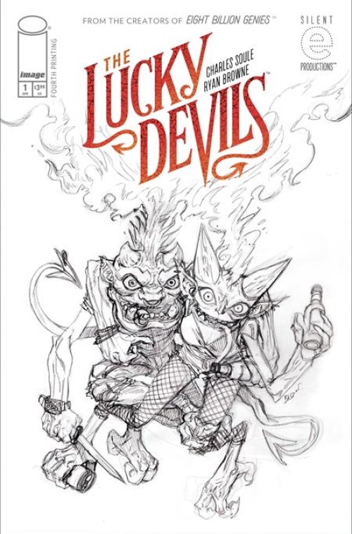 Lucky Devils #1 (2025) fourth print browne variant