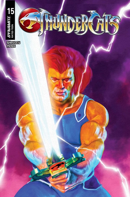 Thundercats #15 (2024) cover z spears purple foil variant
