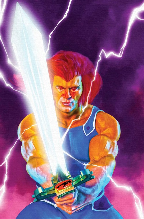 Thundercats #15 (2024) cover zc spears purple foil virgin variant