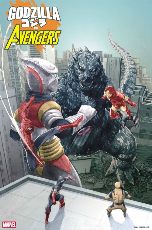 Godzilla Vs Avengers #1 (2025) arita variant