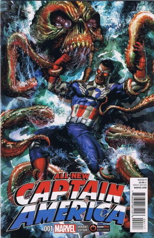 All New Captain America #1 (2019) gamestop exclusive
