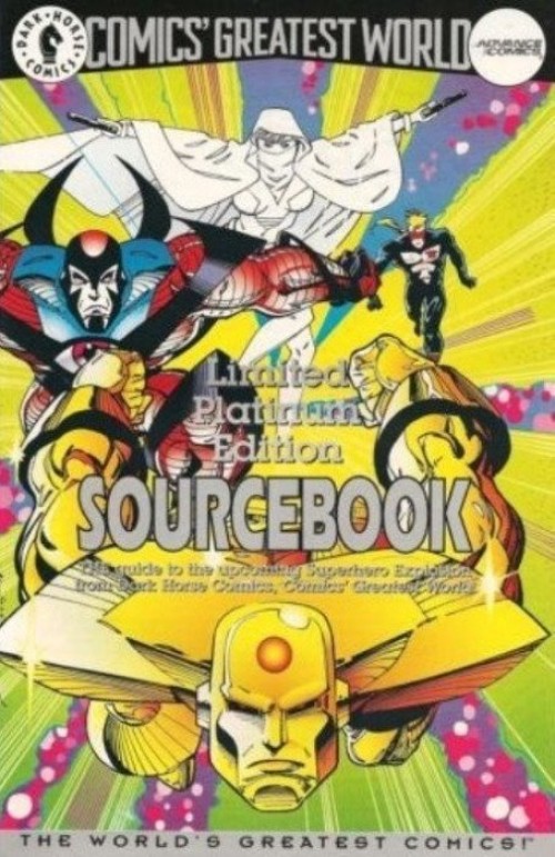 Comics Greatest World Sourcebook #1 (1993) platinum edition