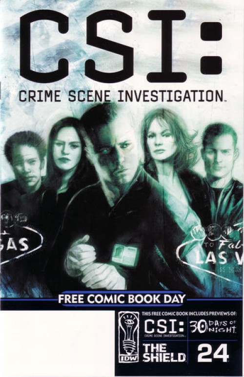 FCBD 2004 IDW CSI cover