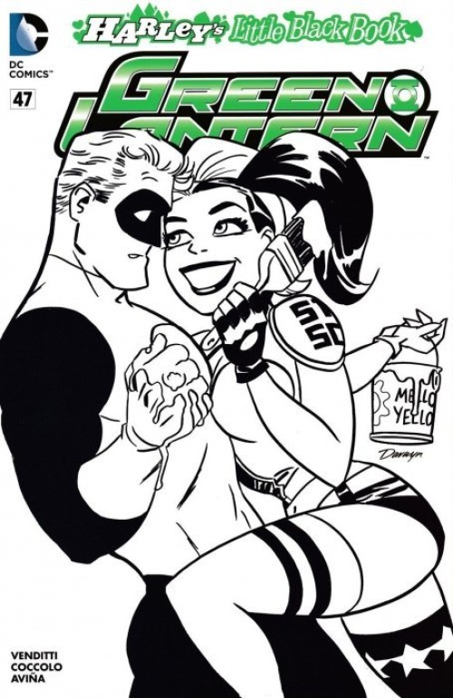 Green Lantern #47 (2011) cooke inked variant