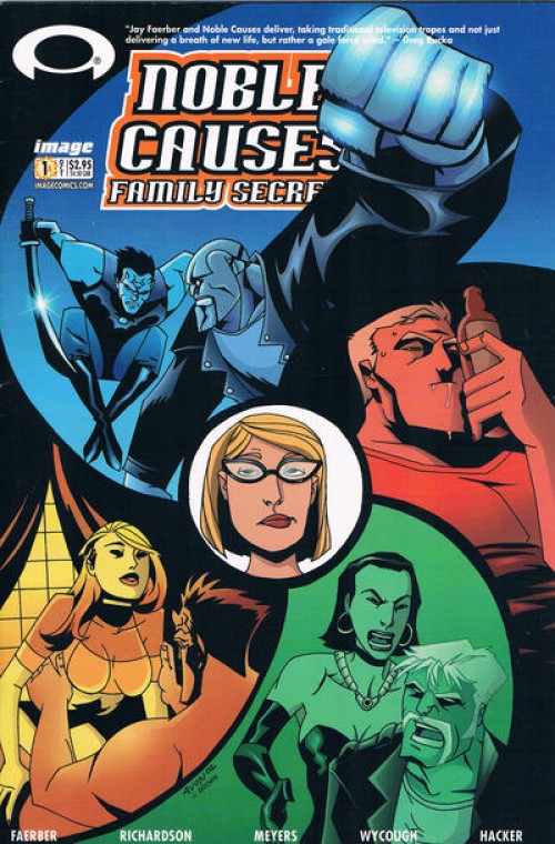 Noble Causes Family Secrets #1 (2002) cover a
