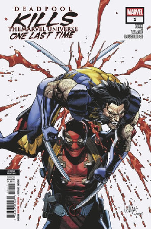 Deadpool Kills The Marvel Universe One Last Time #1 (2025) second print