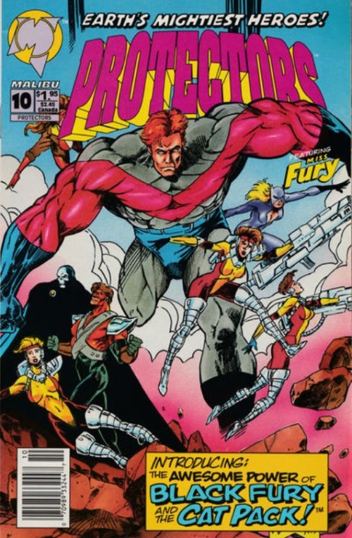 Protectors #10 (1992) newsstand edition