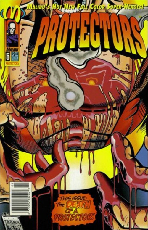 Protectors #5 (1992) newsstand edition