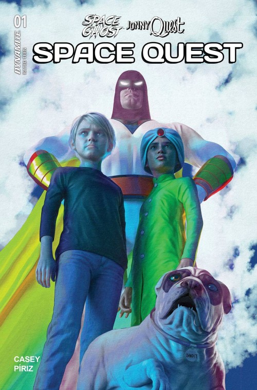Space Ghost Jonny Quest Space Quest #1 cover v spears foil variant