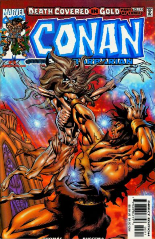 Conan Death Covered in Gold #3 (1999)