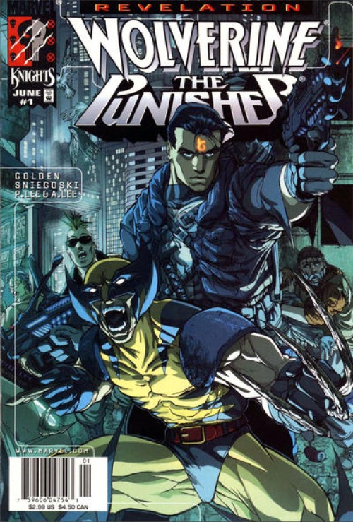 Wolverine Punisher Revelation #1-4 Comic Set