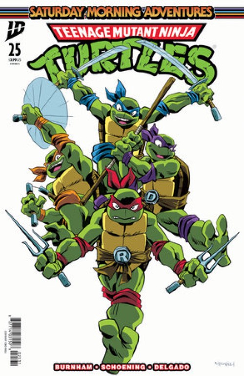 Teenage Mutant Ninja Turtles Saturday Morning Adventures #25 (2023) cover c nieli variant