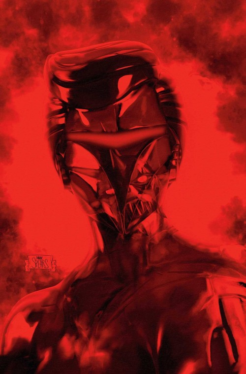 Silverhawks #4 (2025) cover zb spears red virgin variant