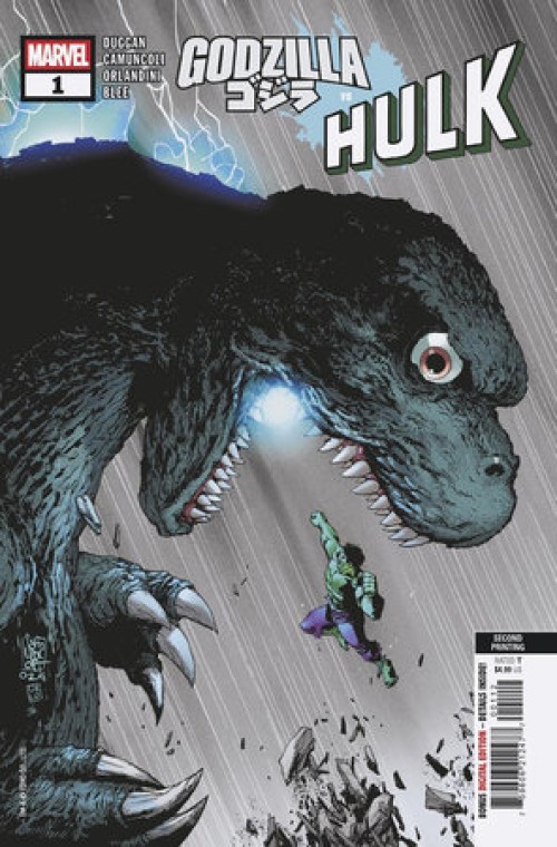 Godzilla Vs Hulk #1 (2025) second print