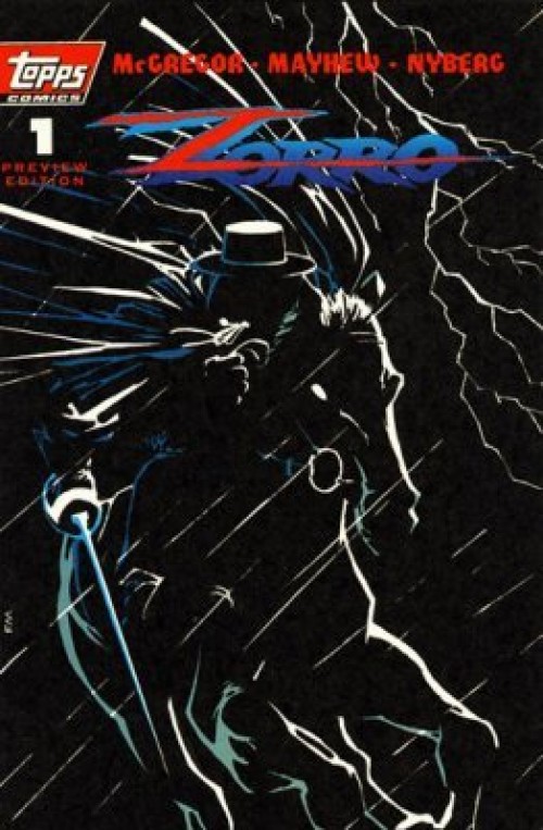 Zorro #1 (1993) preview edition