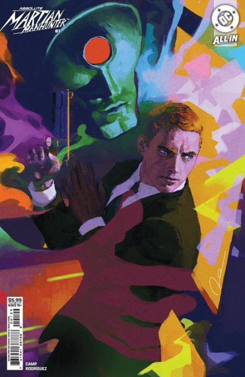 Absolute Martian Manhunter #1 (2025) second print cover b parel variant