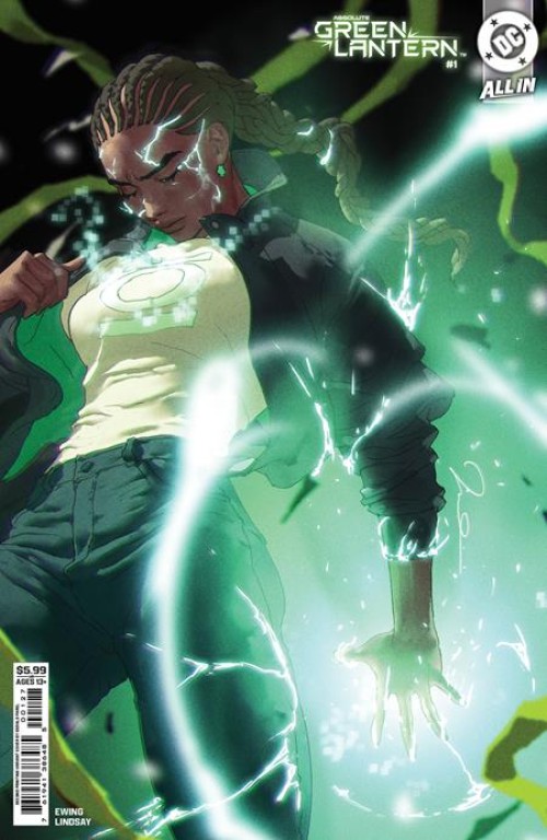 Absolute Green Lantern #1 (2025) second print cover b parel variant