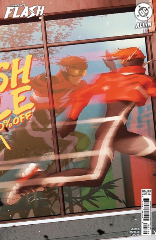 Absolute Flash #1 (2025) second print cover b parel variant