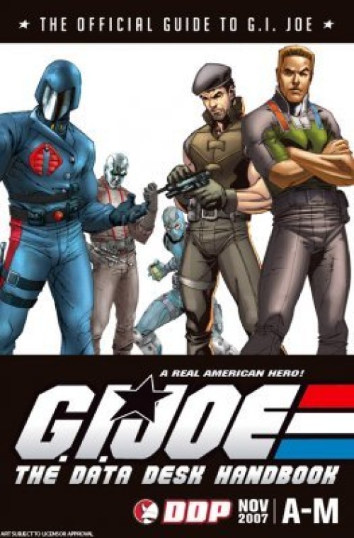GI Joe Data Desk Handbook #A-M (2007)