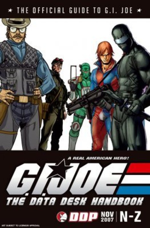 GI Joe Data Desk Handbook #N-Z (2007)