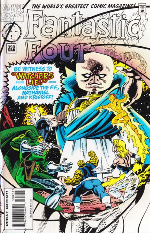 Fantastic Four #398 (1961) Foil variant