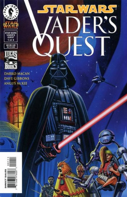 Star Wars Vaders Quest #1-4 comic set
