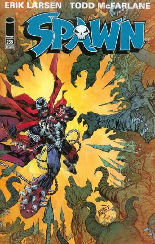 Spawn #258 (1992) cover a