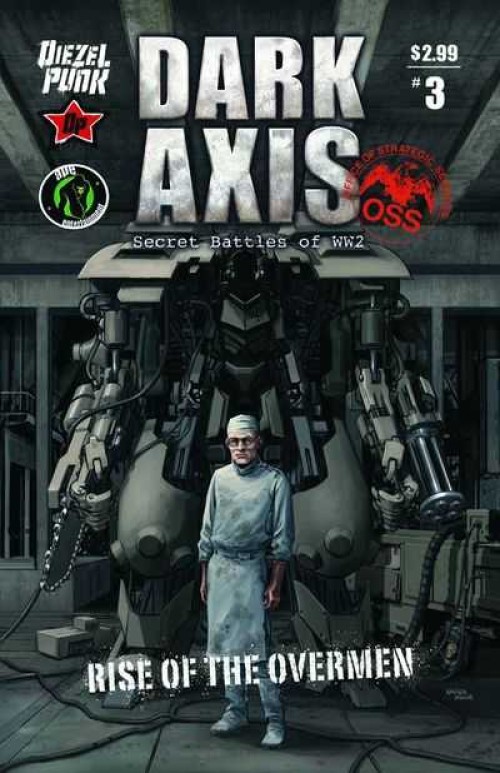 Dark Axis Rise of the Overmen #3 (2011)