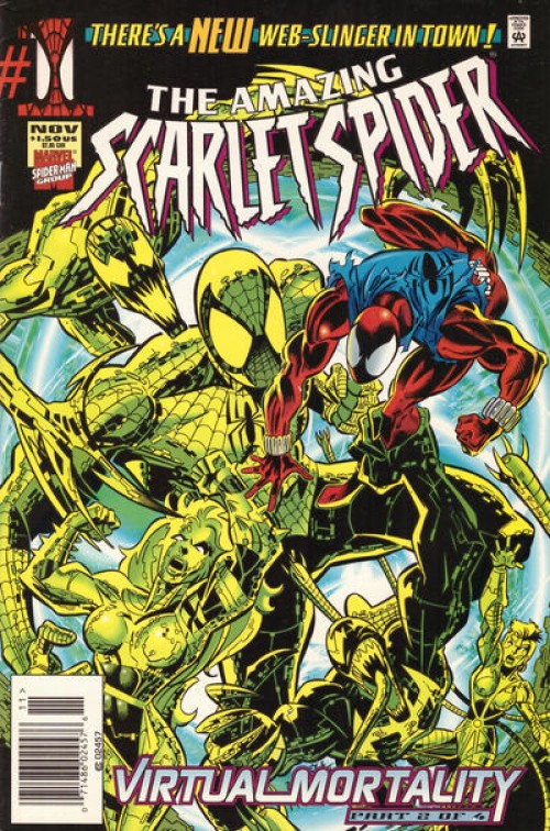 Amazing Scarlet Spider #1 (1995) Newsstand Edition
