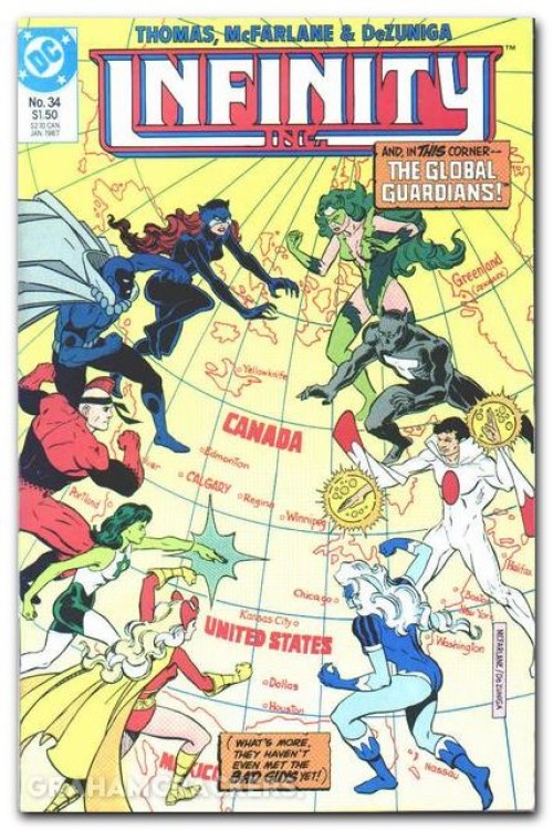 Infinity Inc #34 (1984)