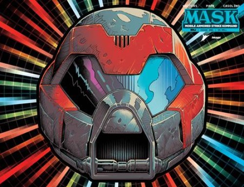 Mask #1 (2026) cover p parr die cut foil mask variant