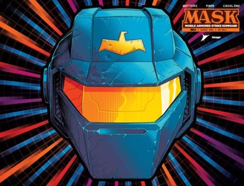 Mask #1 (2026) cover q parr die cut foil mask variant