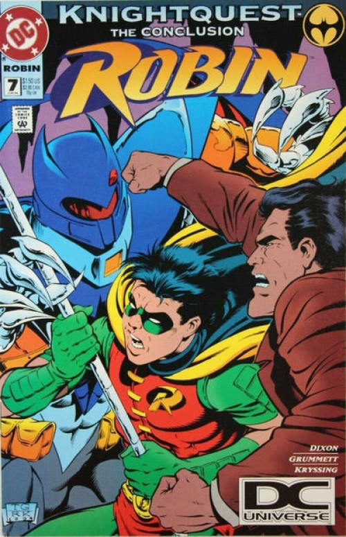 Robin #7 (1993) dcu logo variant