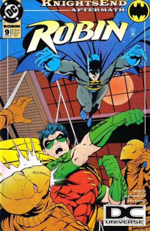 Robin #9 (1993) dcu logo variant