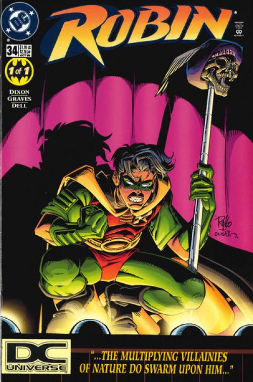 Robin #34(1993) dcu logo variant