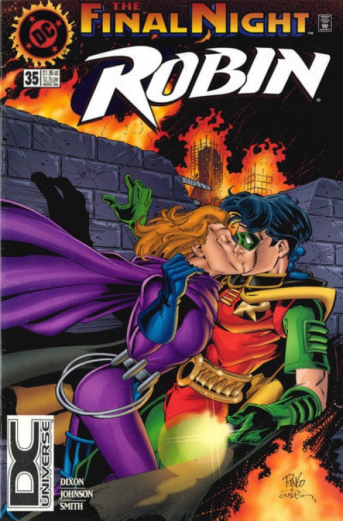 Robin #35(1993) dcu logo variant