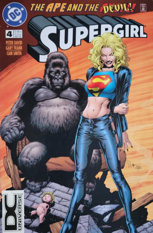 Supergirl #4(1996) dcu logo variant