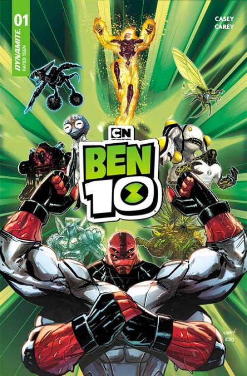 Ben 10 #1 (2026) cover s carey foil variant