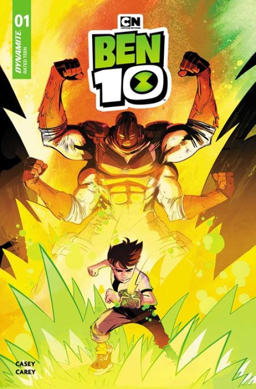 Ben 10 #1 (2026) cover x piriz foil variant