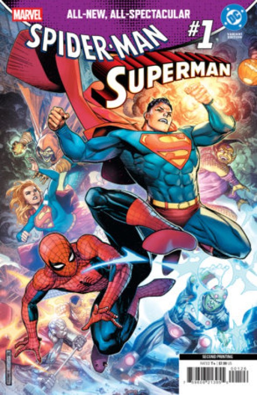 Spider-Man Superman #1 (2026) second print cheung variant