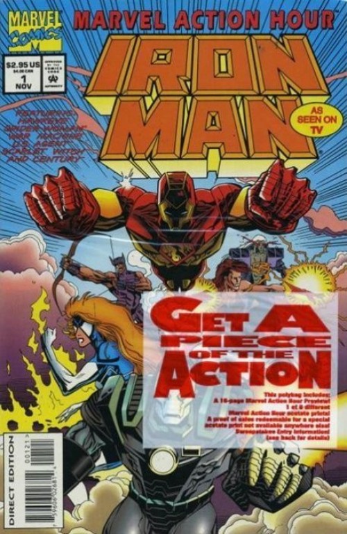 Marvel Action Hour Featuring Iron Man #1 (1994) polybagged
