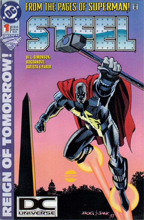 Steel #1 (1994) dcu variant