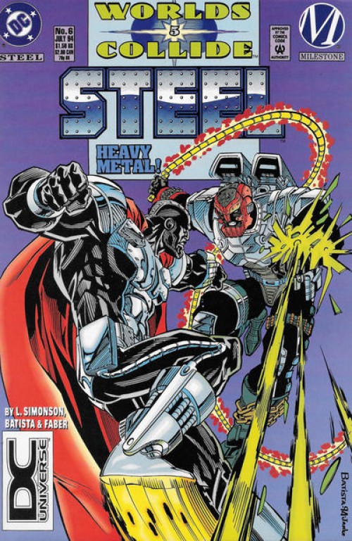 Steel #6 (1994) dcu variant