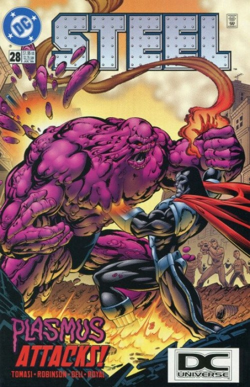 Steel #28 (1994) dcu variant