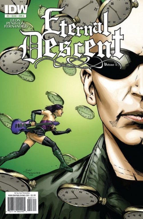 Eternal Descent #3 (2011) cover a