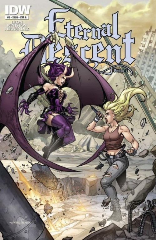 Eternal Descent #5 (2011) cover a